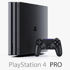 Sony PlayStation 4 Pro and DualShock Controller + Two Cameras